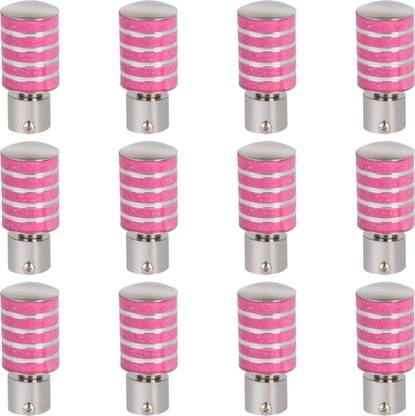ZAPEX Pink Rod Rail Bracket, Curtain Knobs Metal