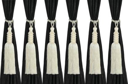 GOYTEX White Tassels, Tieback Hook