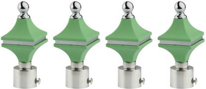 METZO Green Curtain Knobs Metal