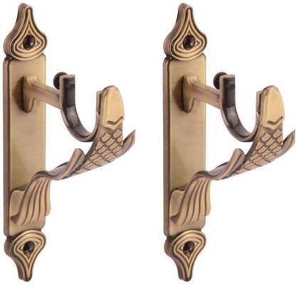 Harold Gold Rod Rail Bracket Metal Price in India - Buy Harold Gold Rod ...