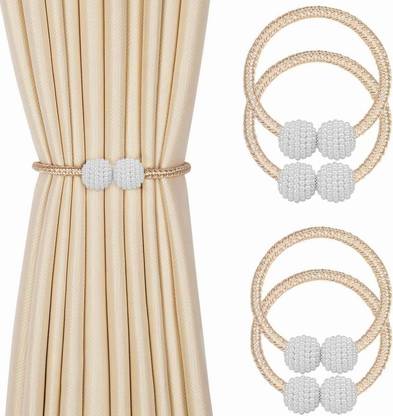 Inovera Beige Curtain Hooks