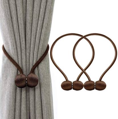 QXORE Brown Tieback Hook Metal
