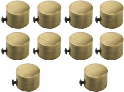 Inkart Gold Curtain Knobs Metal