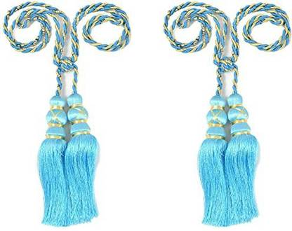 Shri Krishna Light Blue Tassels
