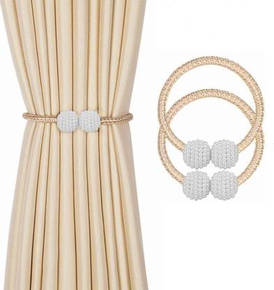 Inovera Beige Curtain Hooks