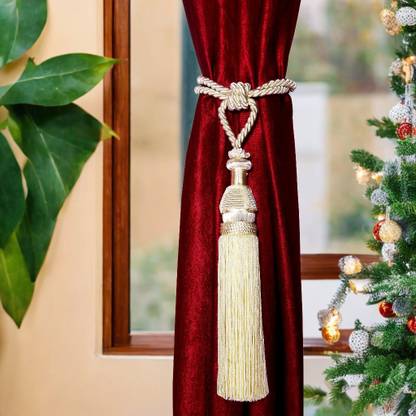 Eurokraft White Tassels, Tieback Hook