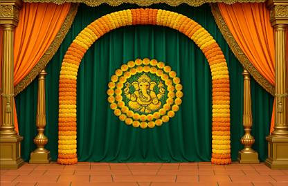 Laturiya Enterprise GANESHA-K4 Curtain Fabric