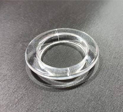 FapBadri Curtain Eyelet Rings with Flexi Lock, Suitable for Any 1 inch Curtain Rod 100pcs Curtain Ring