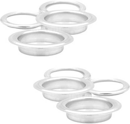 uniquella Metal Pressing Steel Curtain Rings Pack of 95 Sets Pressing Die not Include Curtain Ring with Hook