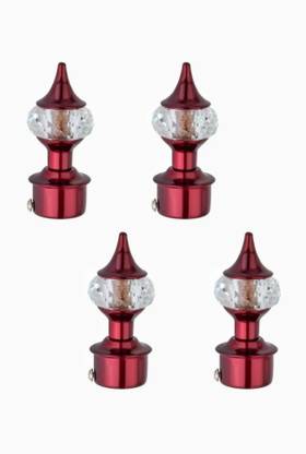 fnk FNK Royale Crystal Curtain Ring with Hook