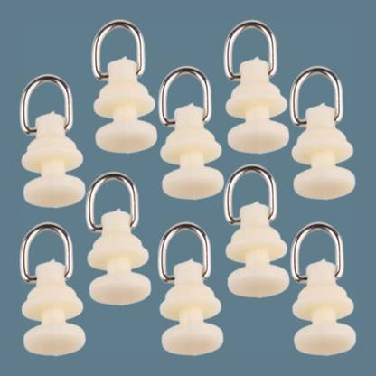 DESIRED DECOR Silent Track Runner for M Channel Curtain slider for M Track Curtain Hook