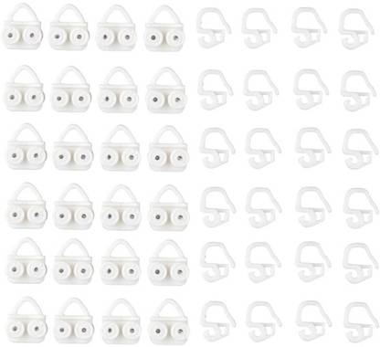 IKEA White Curtain Hooks