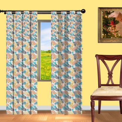 TASSELED HOME 214 cm (7 ft) Cotton Room Darkening Door Curtain Single Curtain