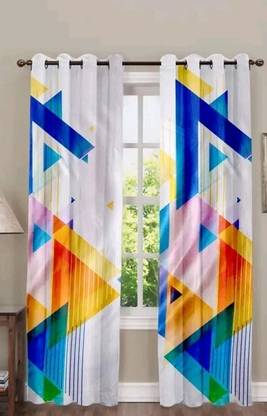 LHD 214 cm (7 ft) Polyester Room Darkening Door Curtain Single Curtain