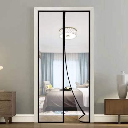 Lifekrafts 210 cm (7 ft) Door PVC Transparent Curtain Single Curtain