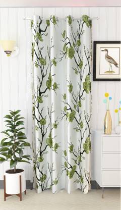 Rivika 152 cm (5 ft) Window Polyester Room Darkening Curtain Single Curtain