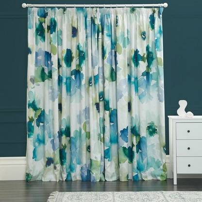 IDV 154 cm (5 ft) Polyester Room Darkening Window Curtain (Pack Of 2)
