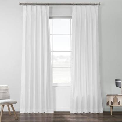 The Habitat 152 cm (5 ft) Window Polyester Room Darkening Curtain (Pack Of 2)