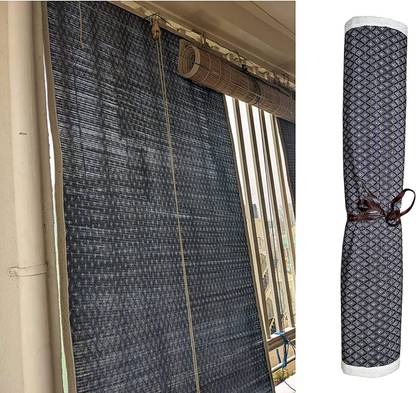 SVK 152.4 cm (5 ft) PVC Blackout Window Curtain Single Curtain