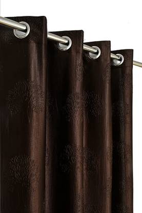 Vivaan Trading 152.4 cm (5 ft) Window Polyester Room Darkening Curtain Single Curtain