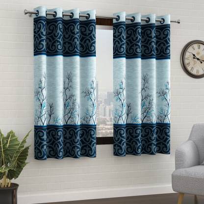 Story@home 152 cm (5 ft) पर्दा (2  का पैक)