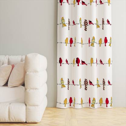 DECOMIZER 214 cm (7 ft) Polyester Room Darkening Door Curtain Single Curtain