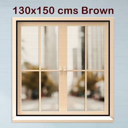 Classic Mosquito Net 130 cm (4 ft) Polyester Transparent Window Curtain Single Curtain