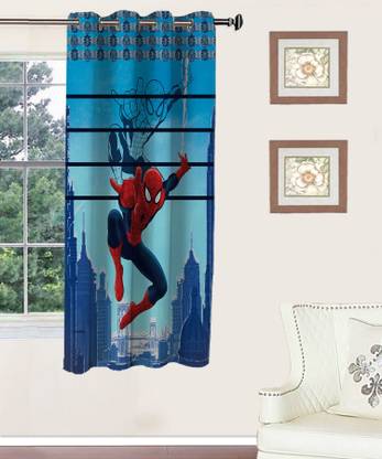 DISNEY 223 cm (7 ft) Door Polyester Semi Transparent Curtain Single Curtain