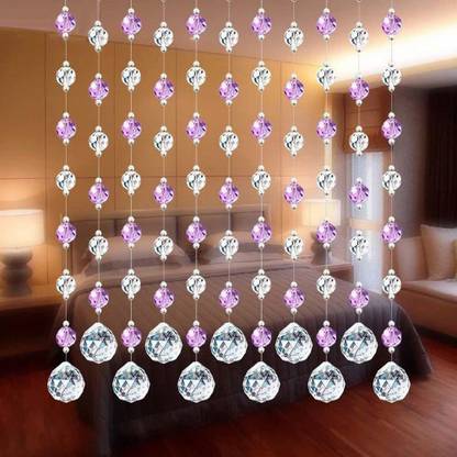 LightWave 90 cm (3 ft) Polyester Semi Transparent Window Curtain (Pack Of 10)