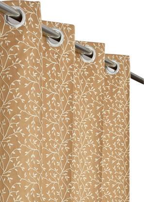 CARLTON LONDON 152 cm (5 ft) Polyester Blackout Window Curtain Single Curtain