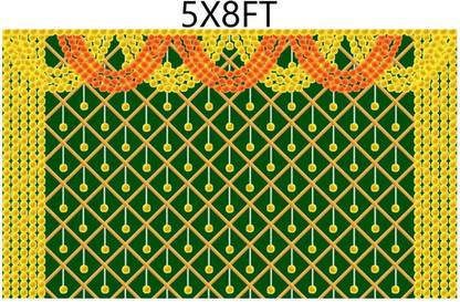 thedesignerhub 243 cm (8 ft) Long Door Polyester Room Darkening Curtain Single Curtain