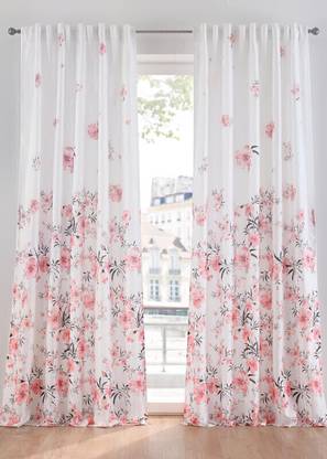 GRIZNA 213 cm (7 ft) Polyester Room Darkening Door Curtain (Pack Of 2)