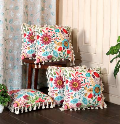 Ishro Home Polyester Cushions Cover