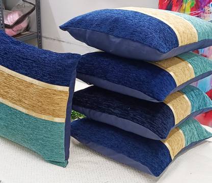 Real Desi Chenille Cushions Cover