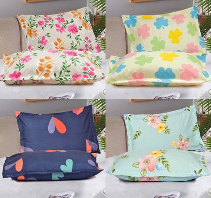 RUSTIC LINEN Microfiber Pillows Cover