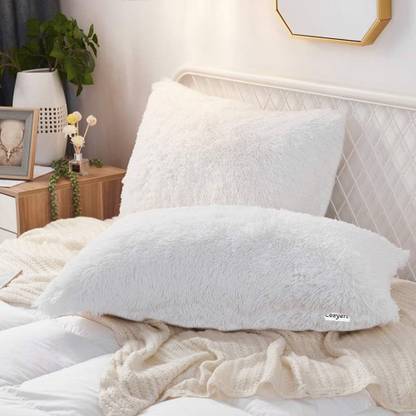 Cozyert Fur, Microfiber Pillows Cover