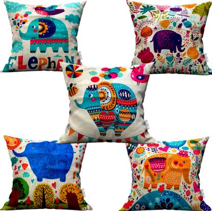 Crosmo Jute Cushions Cover