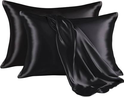 Espresso Satin Pillows Cover