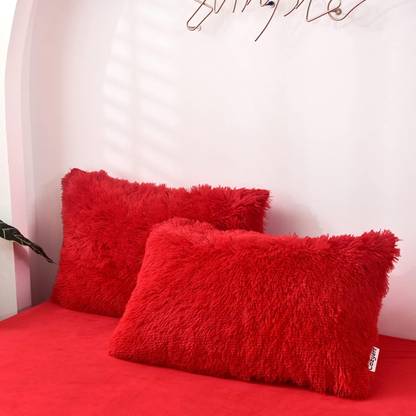 Cozyert Fur, Microfiber Pillows Cover