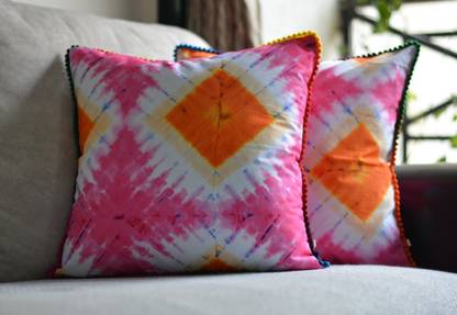 Zora Twines Cotton Cushions Cover