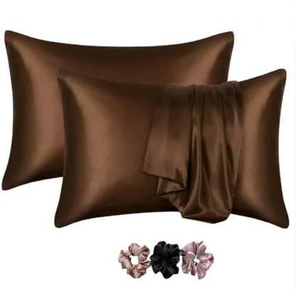 GLAVO Silk, Satin Pillows Cover