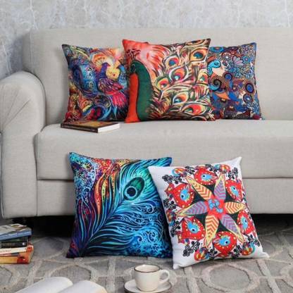 Crosmo Jute Cushions Cover