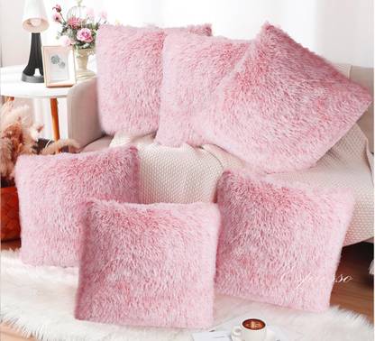 Espresso Fur Cushions Cover