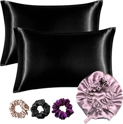 SCRUNBOW Satin Pillows Cover