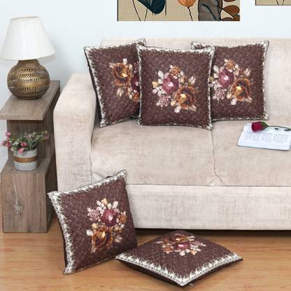 NATIONAL HANDLOOM Velvet Cushions Cover