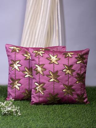 Alina decor Dupion Silk Cushions Cover