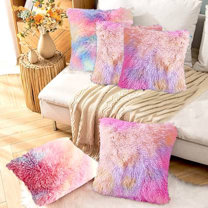 PICKKART Fur Cushions Cover