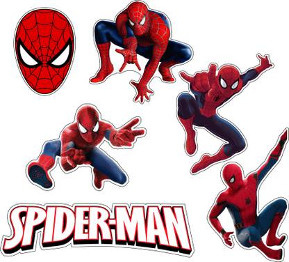 TikiTimes Spiderman Cutouts Paper Cut-outs