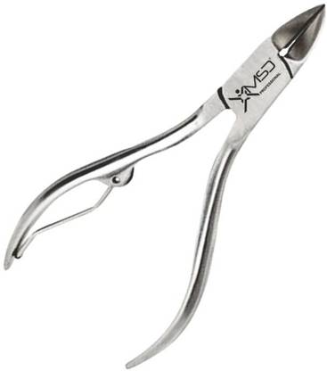 XMSD Profeesional Stainless Steel Cuticle Nipper/Cuticle Remover Tool Single Ended Cuticle Pusher