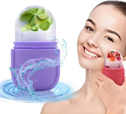 MADDIE Frozen Facial Roller | Ice Massage Tool | Skin Tightening, Calming, Brightening Single Ended Cuticle Pusher